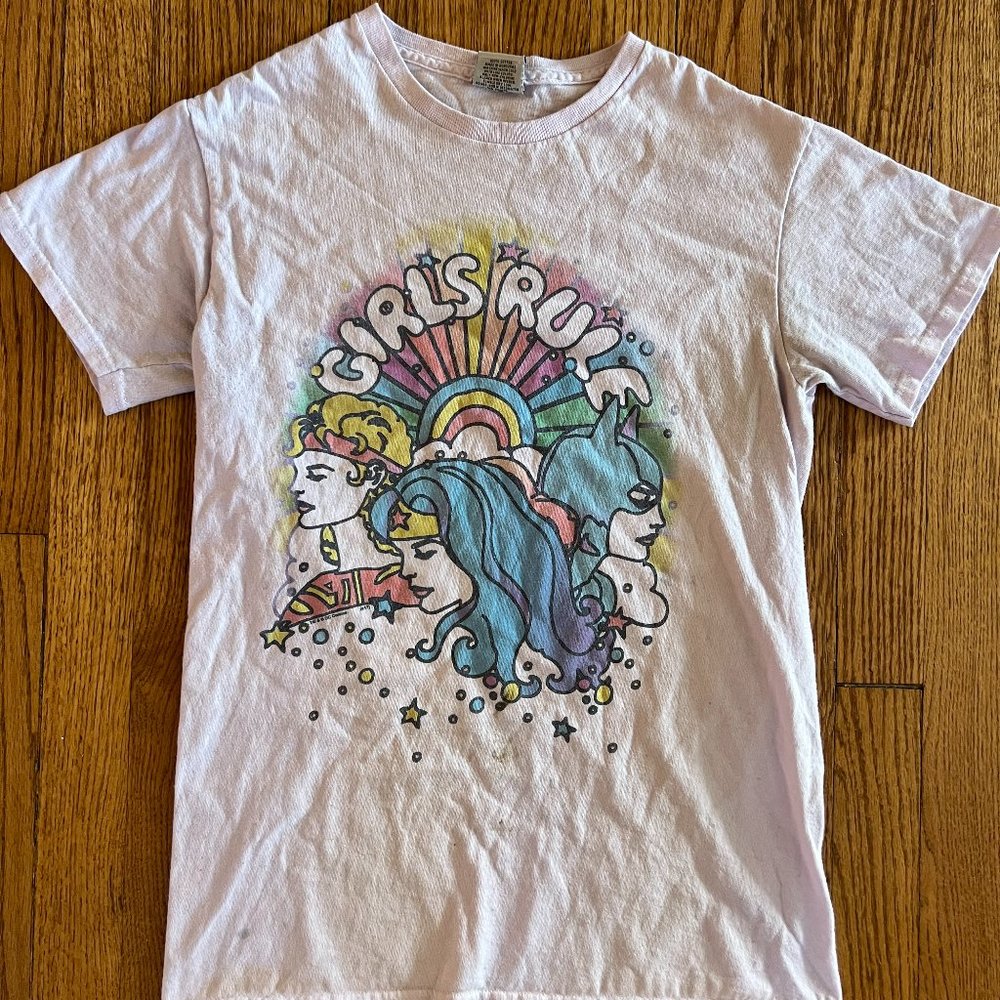 DC Comics Girls Rule T-Shirt by Junk Food Size XS